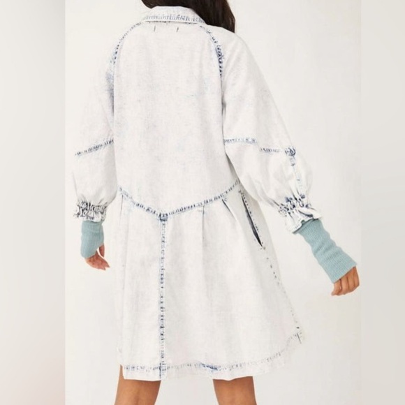 Free People Denim Dress - Picture 3 of 4